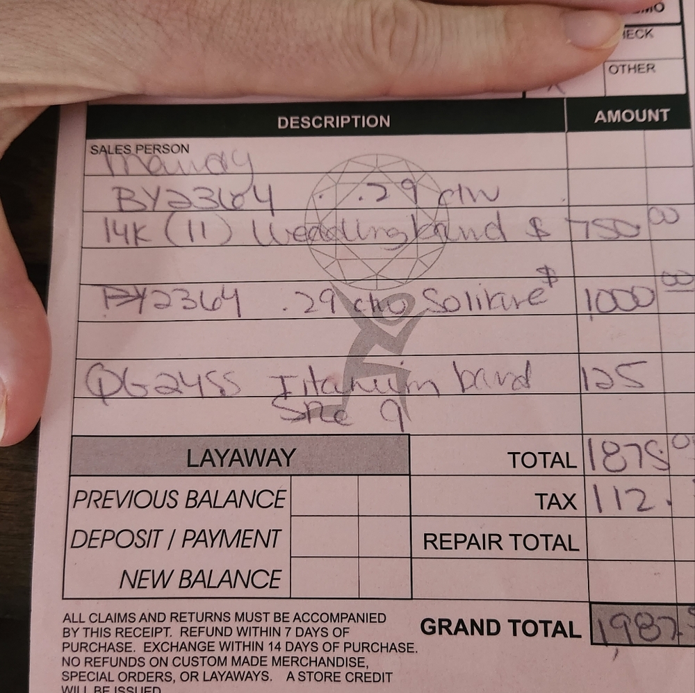 Wedding Ring Set - image 3